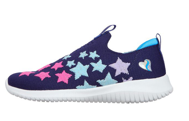 Skechers Ultra Flex 'Starry Dreamer Black Slip-On'
