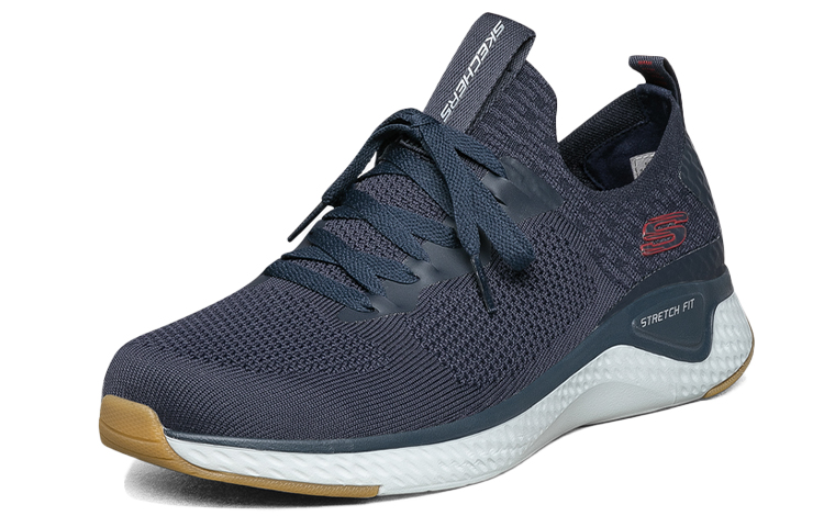 Lookbook Skechers Ultra Fuse 'Biru Merah' 52757-NVRD