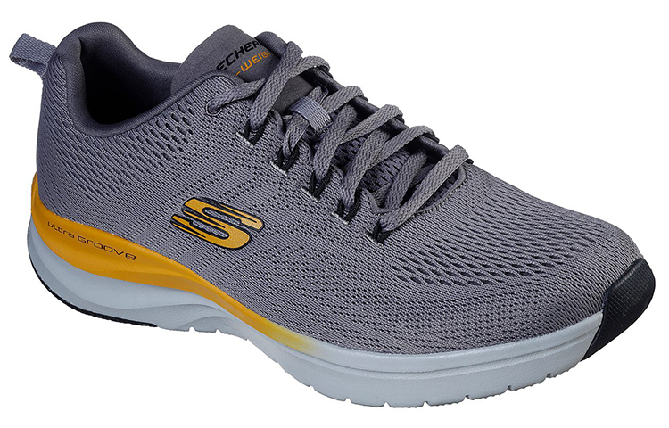 Skechers Ultra Groove 'Grey Low-Top Running' 圖 3