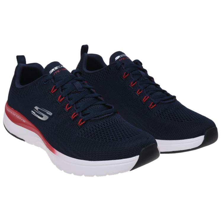 Lookbook Skechers Ultra Groove 'Templar Blue Red' 232032-NVRD