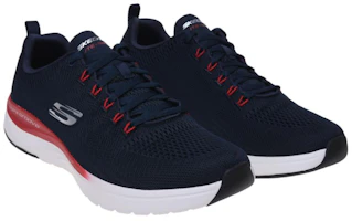 Lookbook Skechers Ultra Groove Templar 減震防滑 低筒跑步鞋 藍紅色