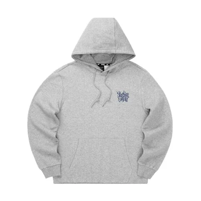 Skechers Unisex Fleece Hoodie - Heather Gray Pullover Sweatshirt L322U105-004F