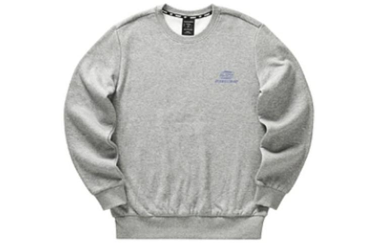 Skechers Unisex Knit Pullover Solid Casual Sweatshirt Light Heather Gray L422U222-004F