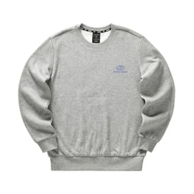 Skechers Unisex Knit Pullover Solid Casual Sweatshirt Light Heather Gray L422U222-004F