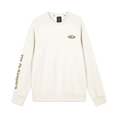 Skechers Unisex Knitted Pullover Sweatshirt with Logo Letter Print L422U099