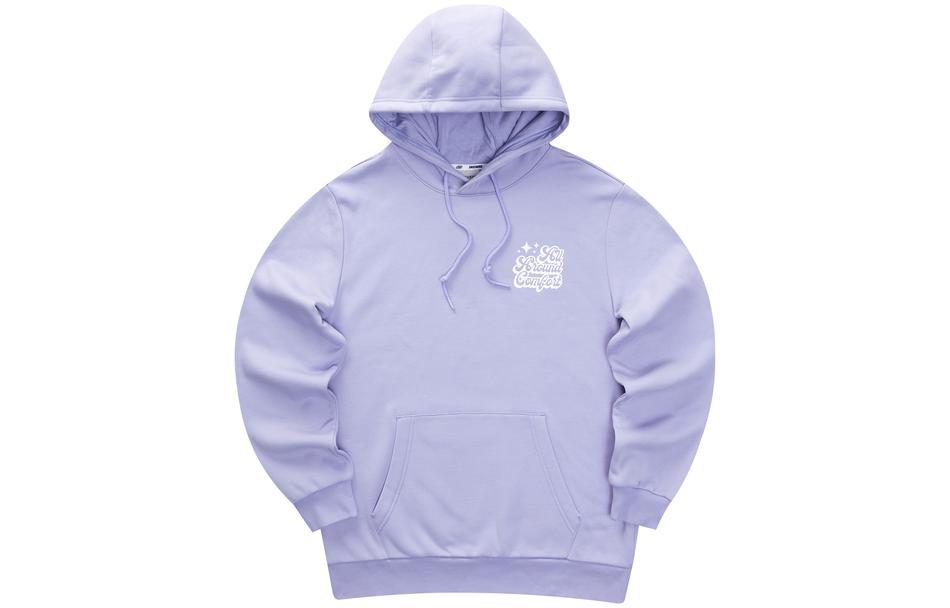 Skechers Unisex Letter Knit Hoodie in Sweet Lavender Color L423U094-01DU
