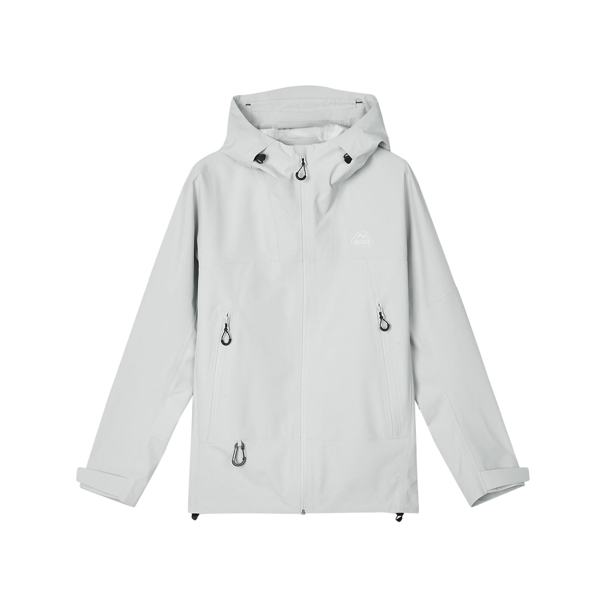 Skechers Unisex Lightweight UPF50+ Waterproof Windbreaker Jacket Moon Gray. L424U189-00MV