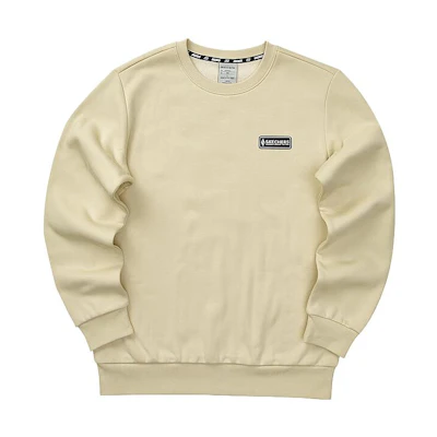 Skechers Unisex Logo Crewneck Pullover Sweatshirt Caramel Yellow L323U176-00XE