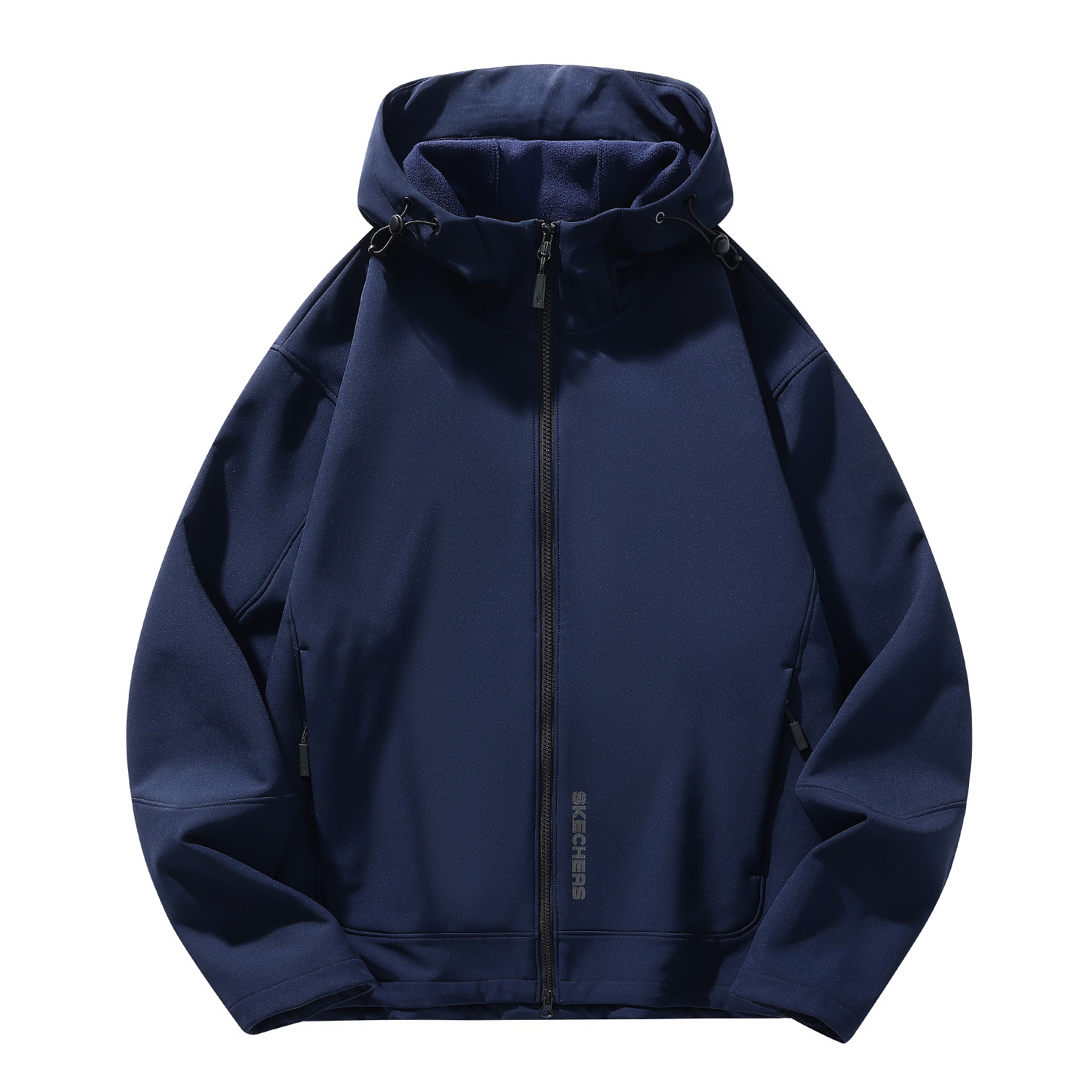 Skechers Unisex Navy Blue Hooded Windproof Waterproof Warm Outdoor Jacket L424U305B