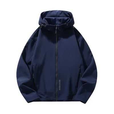 Skechers Unisex Navy Blue Hooded Windproof Waterproof Warm Outdoor Jacket L424U305B