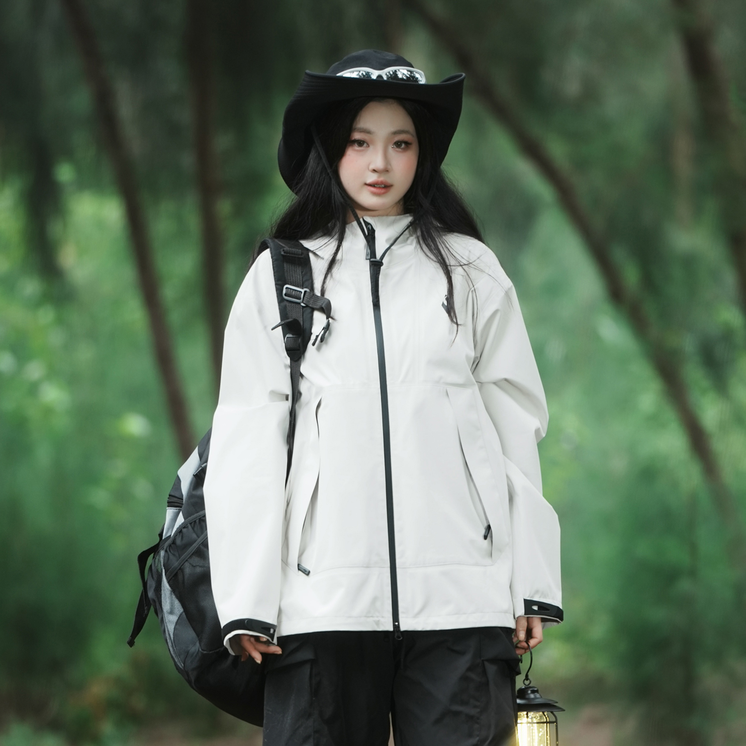 Skechers Unisex Outdoor Hooded Windbreaker Jacket - Stylish, Warm, Waterproof L424U286 圖 12