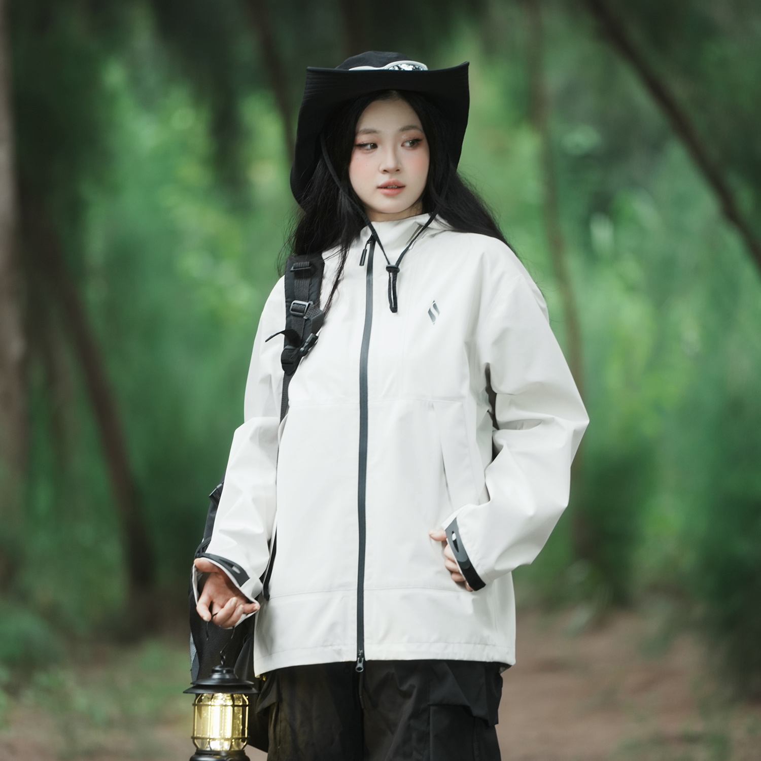 Skechers Unisex Outdoor Hooded Windbreaker Jacket - Stylish, Warm, Waterproof L424U286 圖 13