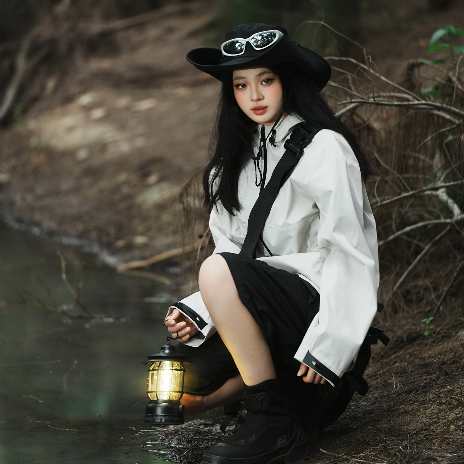 Skechers Unisex Outdoor Hooded Windbreaker Jacket - Stylish, Warm, Waterproof L424U286 圖 14