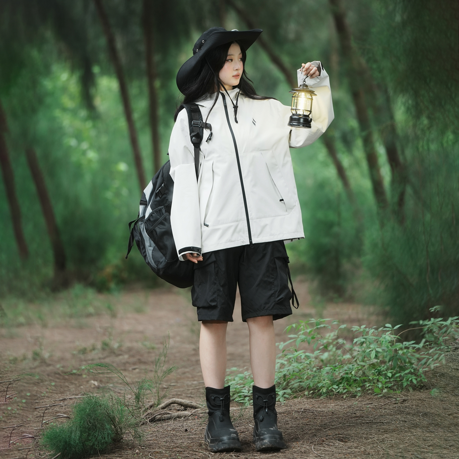 Skechers Unisex Outdoor Hooded Windbreaker Jacket - Stylish, Warm, Waterproof L424U286 圖 15