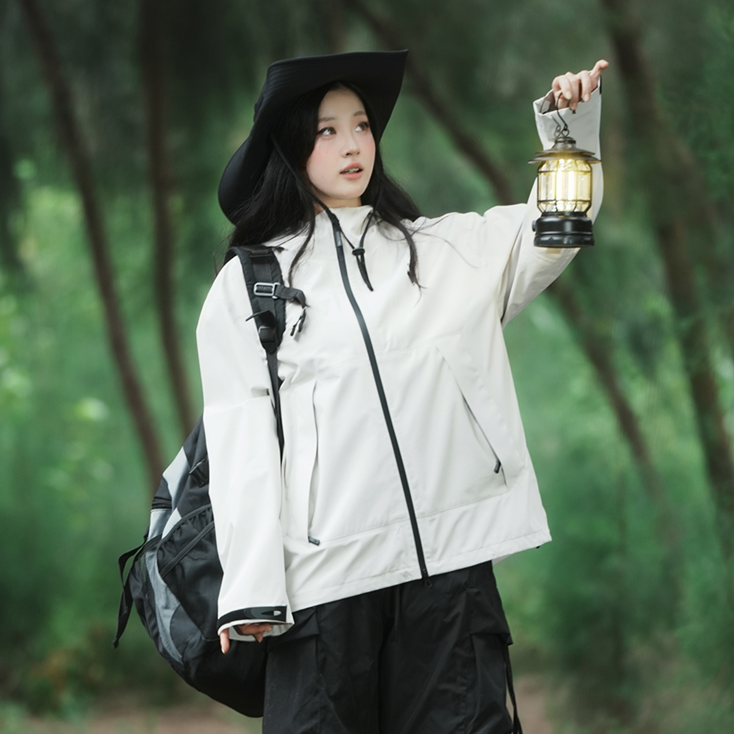 Skechers Unisex Outdoor Hooded Windbreaker Jacket - Stylish, Warm, Waterproof L424U286 圖 17