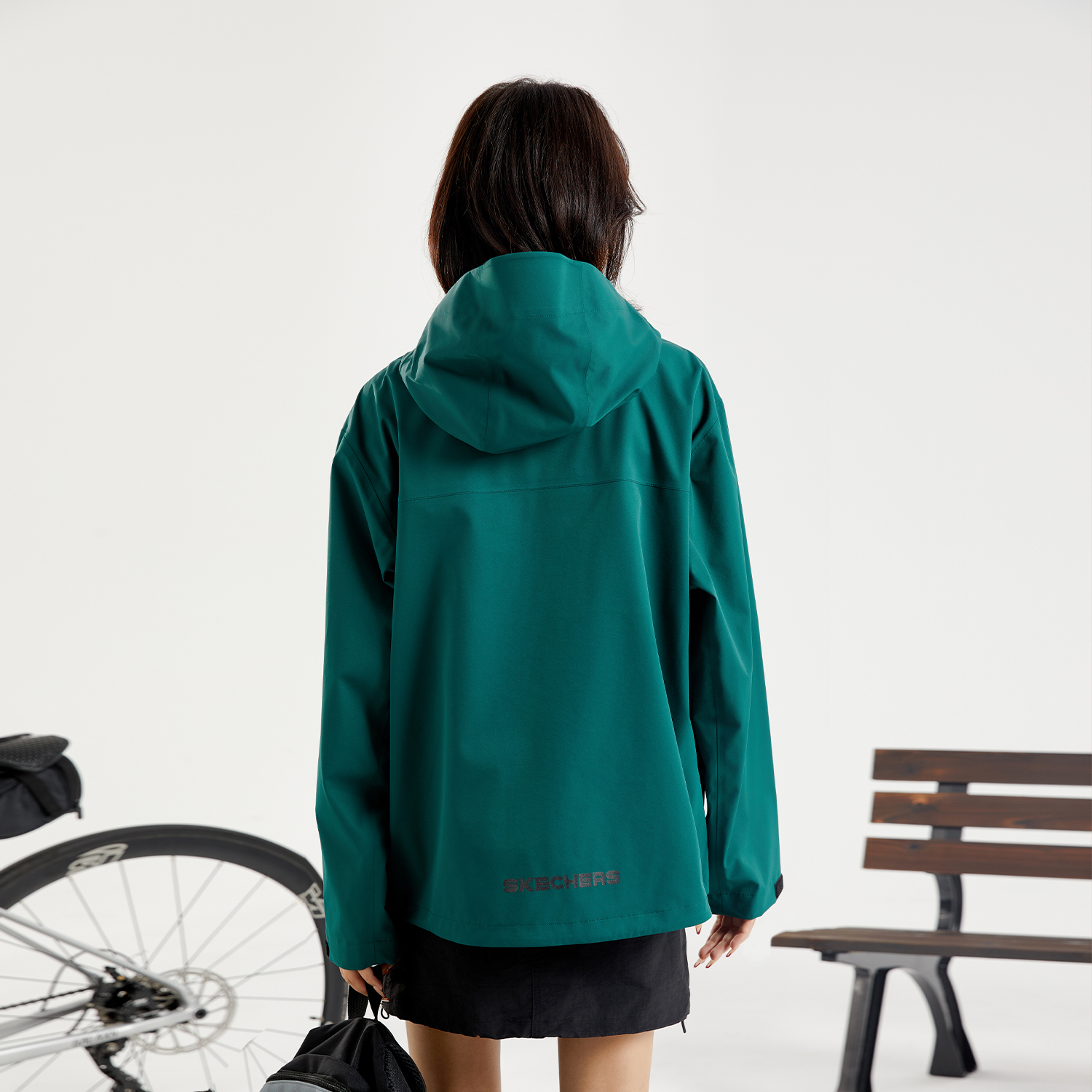 Skechers Unisex Outdoor Hooded Windbreaker Jacket - Stylish, Warm, Waterproof L424U286 圖 23