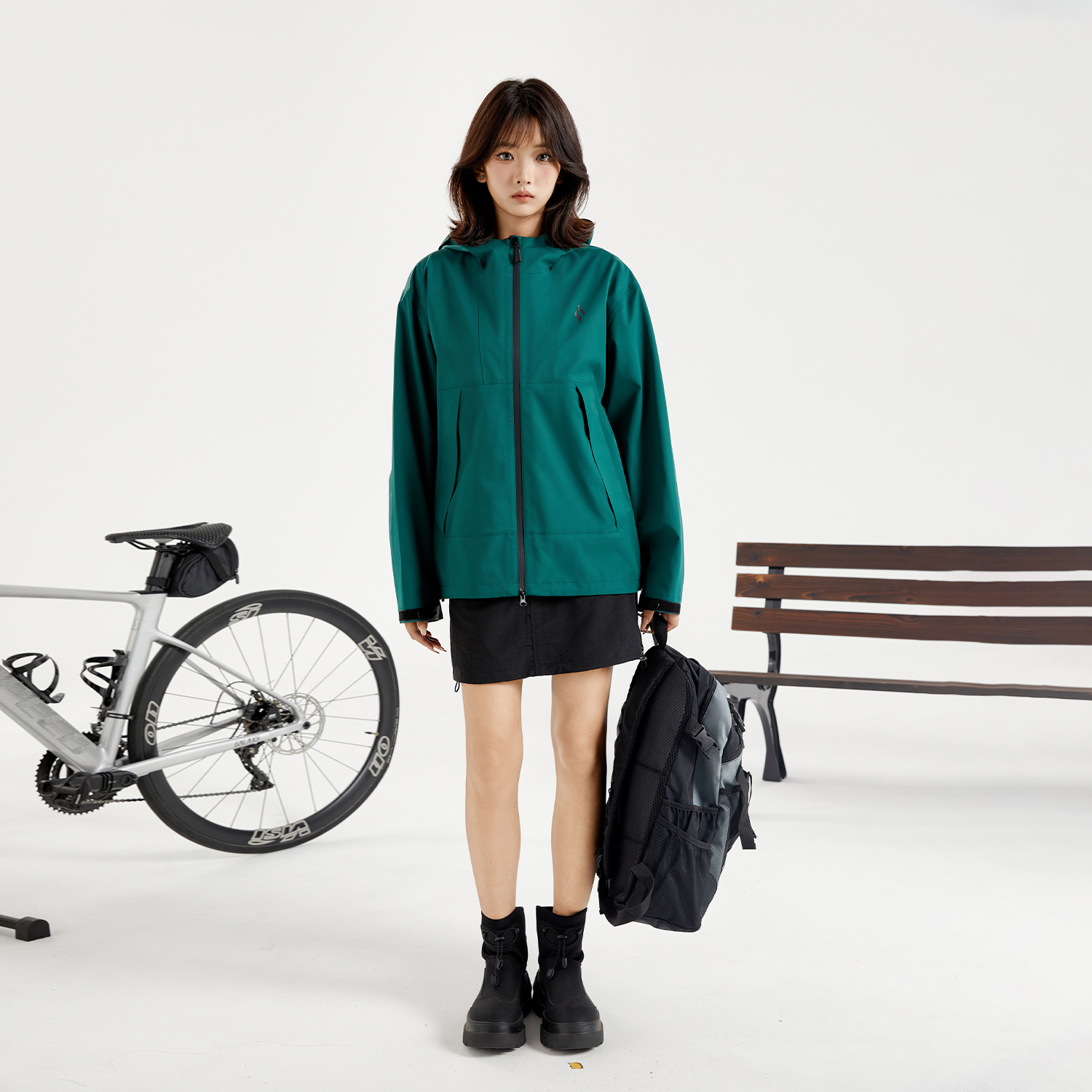 Skechers Unisex Outdoor Hooded Windbreaker Jacket - Stylish, Warm, Waterproof L424U286 圖 24