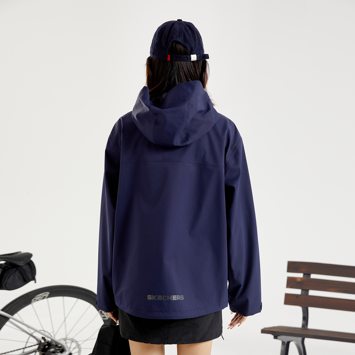 Skechers Unisex Outdoor Hooded Windbreaker Jacket - Stylish, Warm, Waterproof L424U286 圖 29