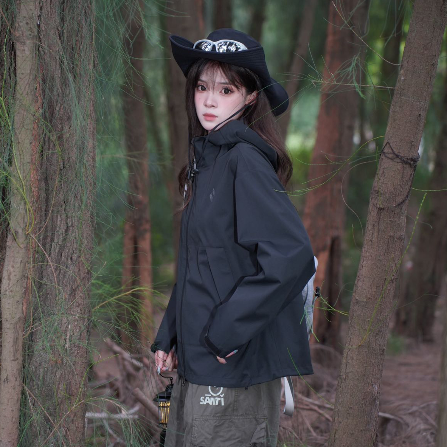 Skechers Unisex Outdoor Hooded Windbreaker Jacket - Stylish, Warm, Waterproof L424U286 圖 6