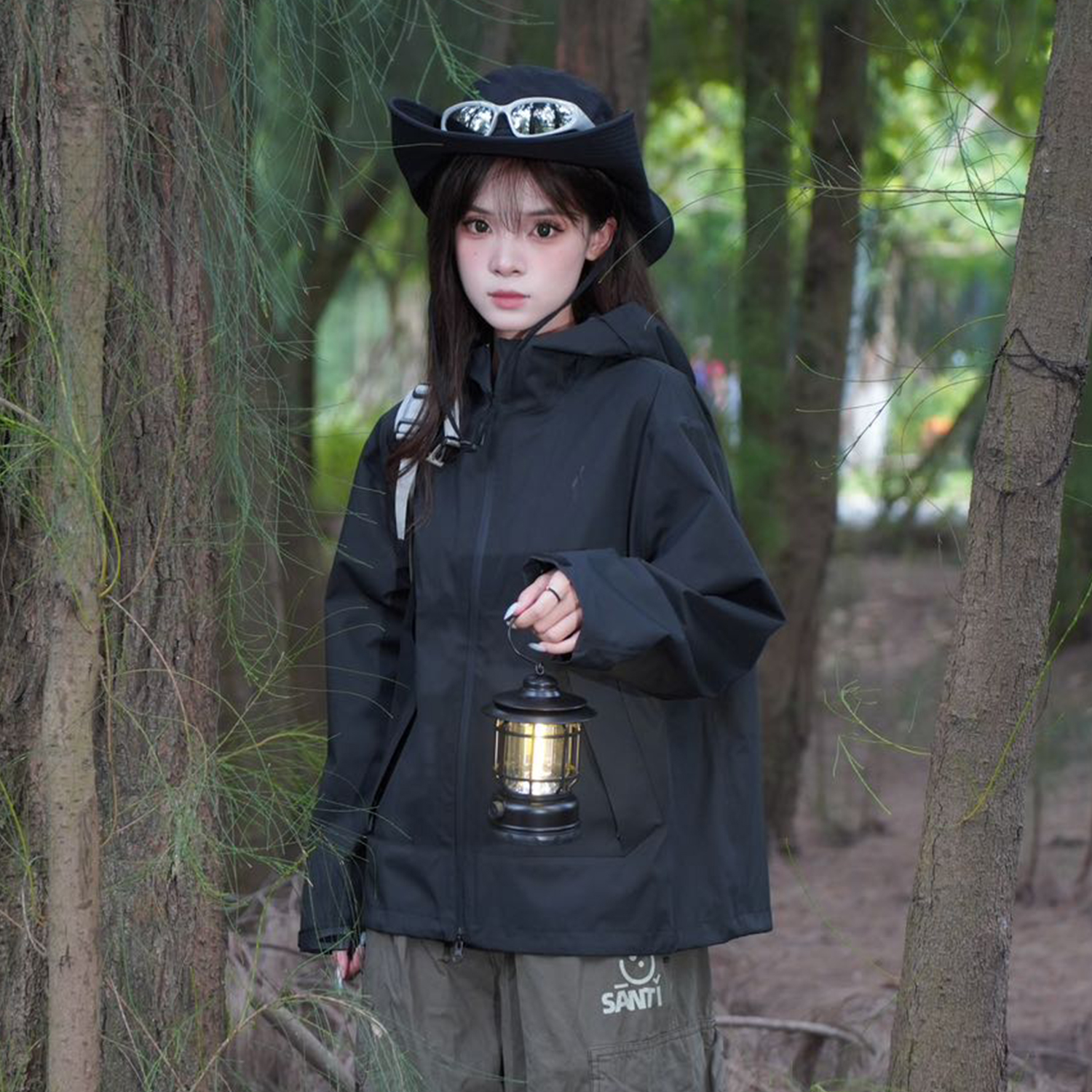 Skechers Unisex Outdoor Hooded Windbreaker Jacket - Stylish, Warm, Waterproof L424U286 圖 8