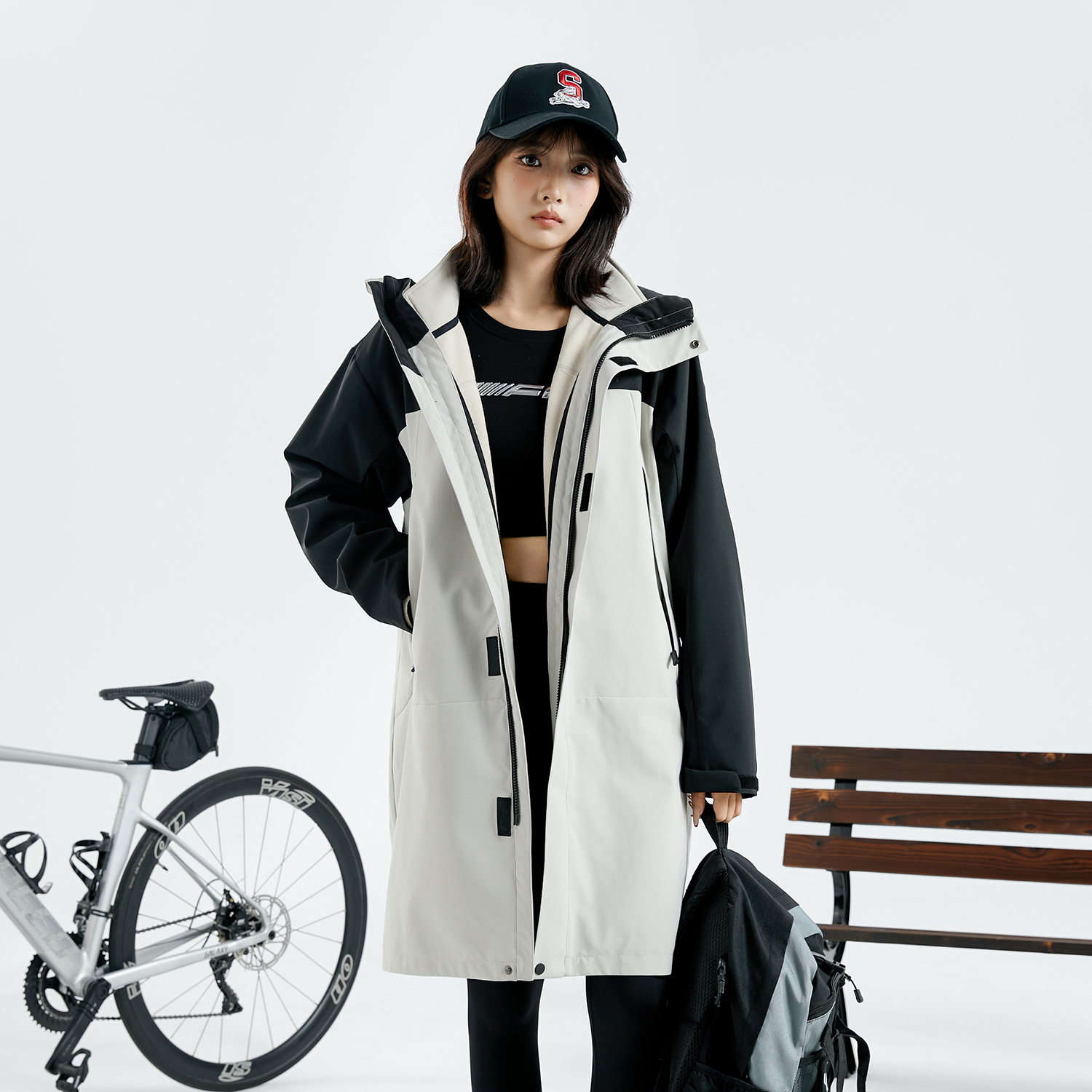 Skechers Unisex Outdoor Waterproof Windproof Breathable Warm Jacket L424U287 圖 6