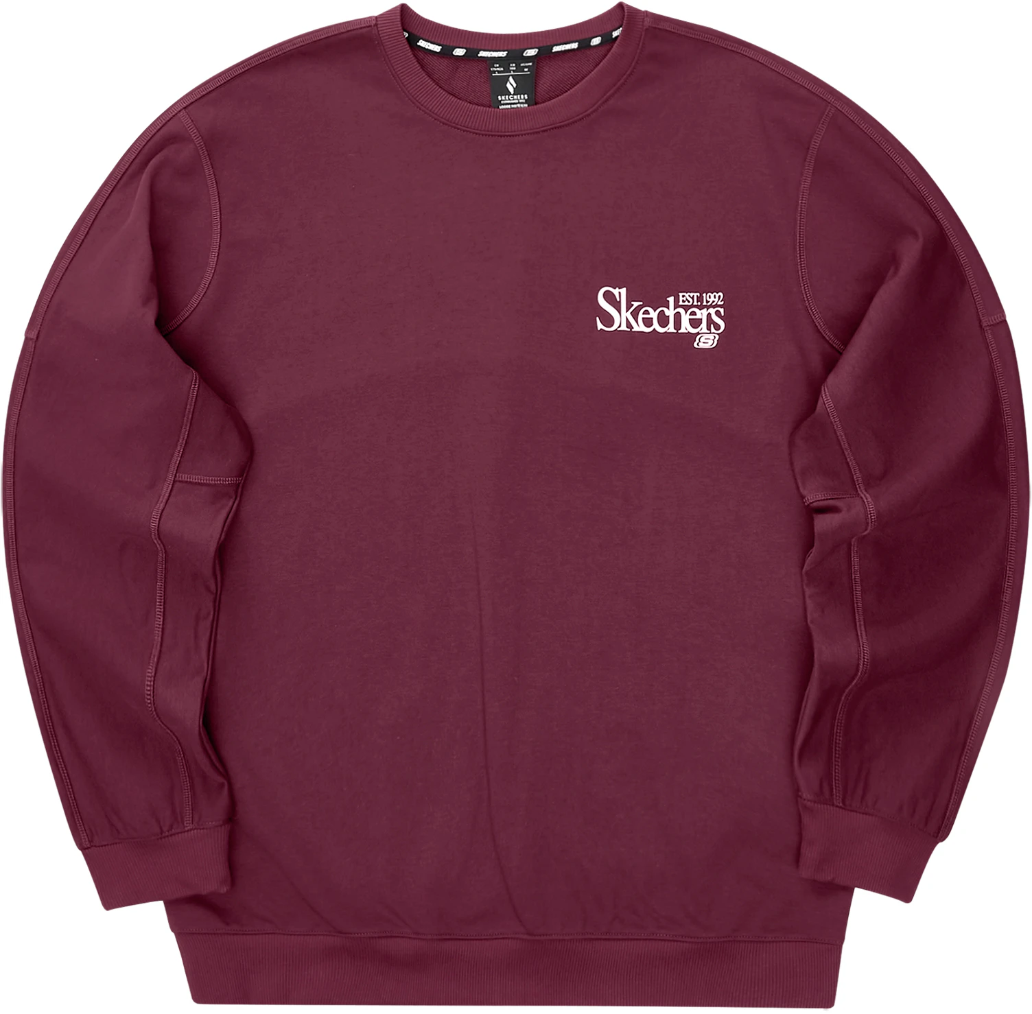 skechers-unisex-red-crewneck-casual-sports-long-sleeve-sweatshirt-l324-u064-02-c9