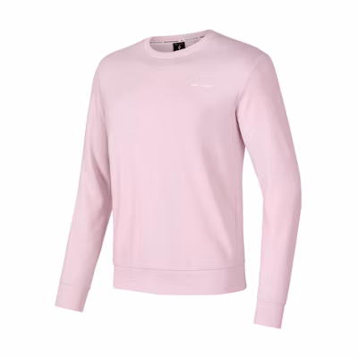 Skechers Unisex Solid Color Crewneck Pullover Sweatshirt - Pink P424U037-02GM