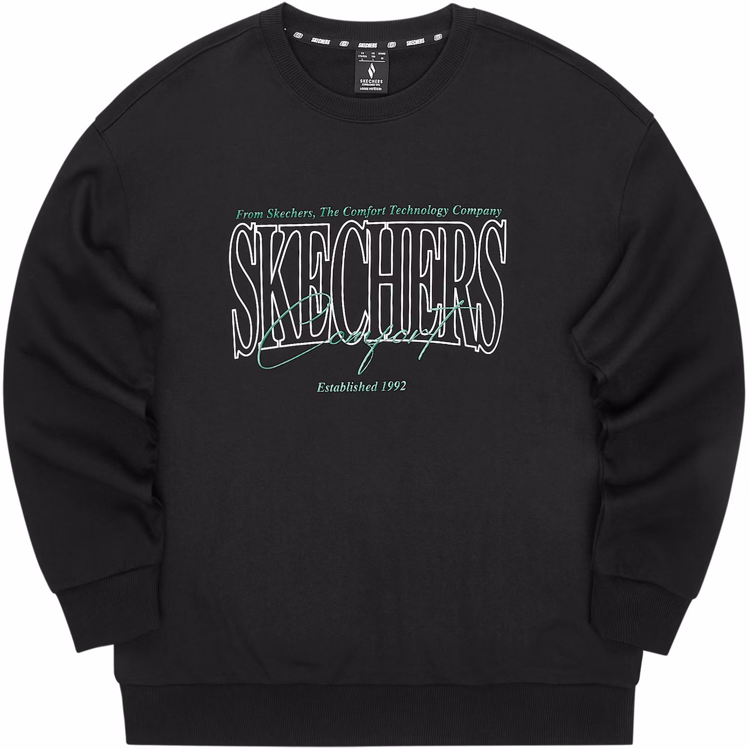 skechers-unisex-vintage-loose-fit-letter-print-crewneck-sweatshirt-carbon-black-l324-u059-0018