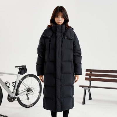 Skechers Jaket Down Hoodie Tahan Air Unisex Gaya Kasual Outdoor. L424U281 3