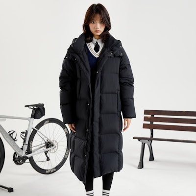 Skechers Jaket Down Hoodie Tahan Air Unisex Gaya Kasual Outdoor. L424U281 4