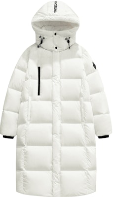 Skechers Jaket Down Hoodie Tahan Air Unisex Gaya Kasual Outdoor. L424U281 7