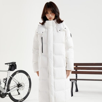 Skechers Jaket Down Hoodie Tahan Air Unisex Gaya Kasual Outdoor. L424U281 10