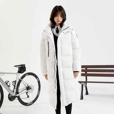 Skechers Jaket Down Hoodie Tahan Air Unisex Gaya Kasual Outdoor. L424U281 11