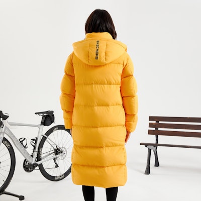 Skechers Jaket Down Hoodie Tahan Air Unisex Gaya Kasual Outdoor. L424U281 18