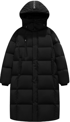 Skechers Jaket Down Hoodie Tahan Air Unisex Gaya Kasual Outdoor. L424U281 1