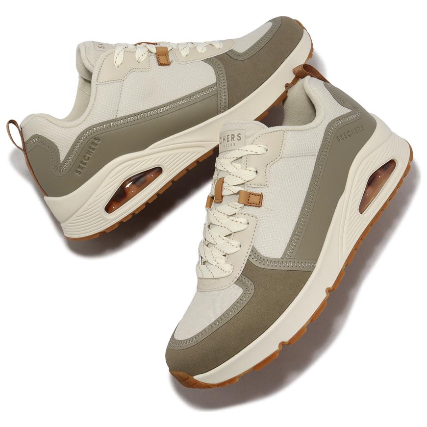 Skechers Uno-Layover 'White Grey' 圖 4