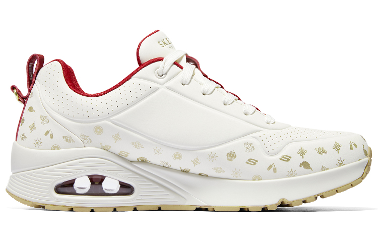 Order Skechers Uno-Tahun Naga 2024 'Beige Merah' 183999-NAT