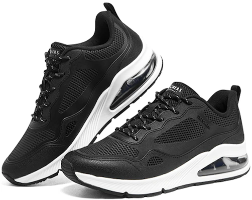 Skechers Uno 2 防滑耐磨 低筒 運動休閒鞋 黑色 Lookbook Skechers Uno 2 防滑耐磨 低筒 運動休閒鞋 黑色