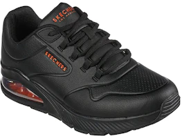 Lookbook Skechers Uno 2 低幫運動鞋 黑紅色