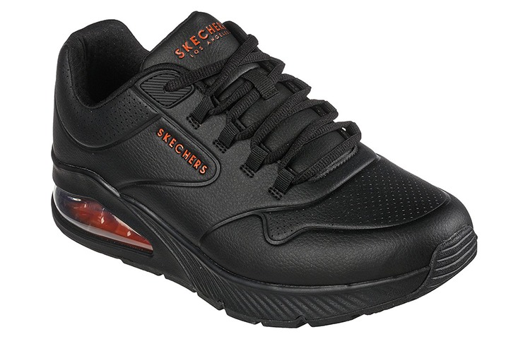 Lookbook Skechers Uno 2 'Negro Rojo' 232181-BKOR