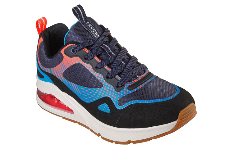 Lookbook Skechers Uno 2 'Blue Black Red' 232182-NVMT