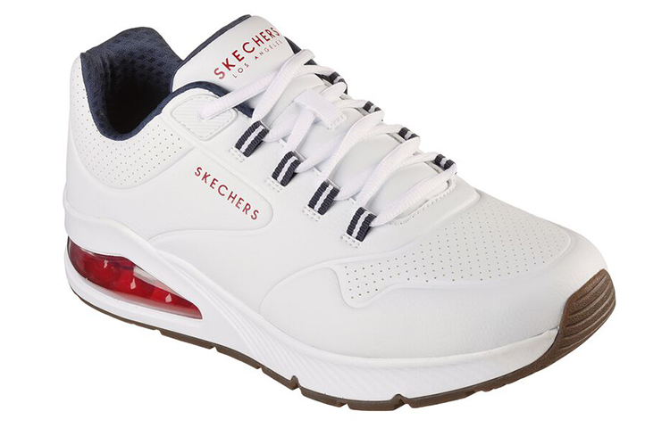 Lookbook Skechers Uno 2 'White' 232181-WNVR