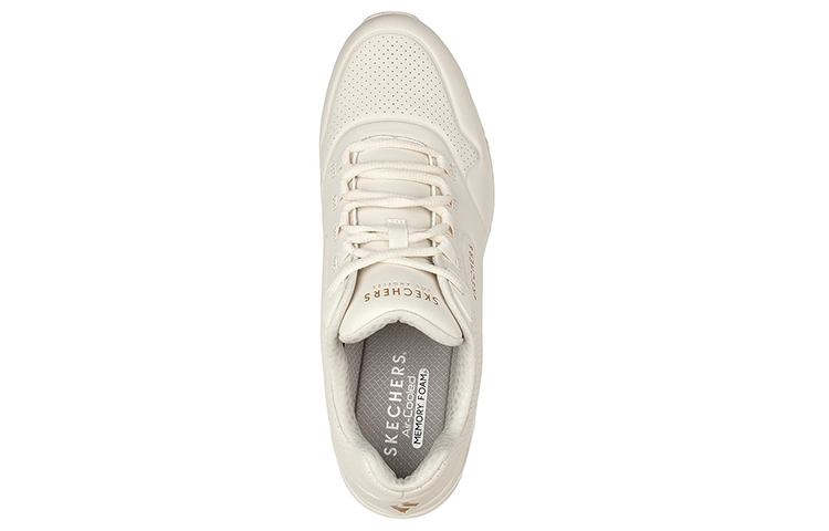 Lookbook Skechers Uno 2 'White Beige' 232181-OFWT