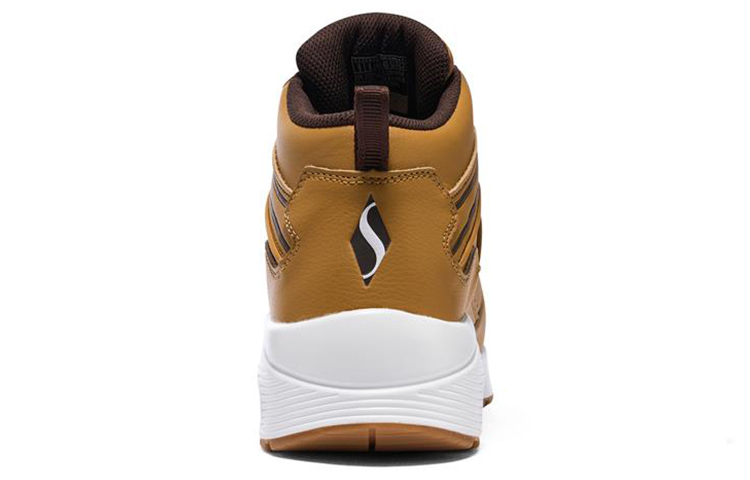 Shop Skechers Uno 低幫舒適運動休閒鞋 棕色