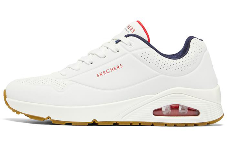 Skechers Uno 'White Navy Red' 52458-WNVR