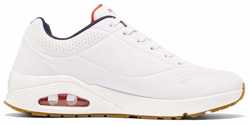 스케쳐스 우노 '화이트 네이비 레드' 52458-WNVR Order 스케쳐스 우노 '화이트 네이비 레드' 52458-WNVR