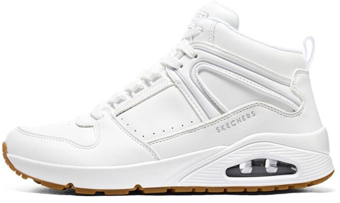 Skechers Uno 'Blanco Cómodo Zapatillas Casual de Perfil Bajo' 232547-WHT Buy Skechers Uno 'Blanco Cómodo Zapatillas Casual de Perfil Bajo' 232547-WHT