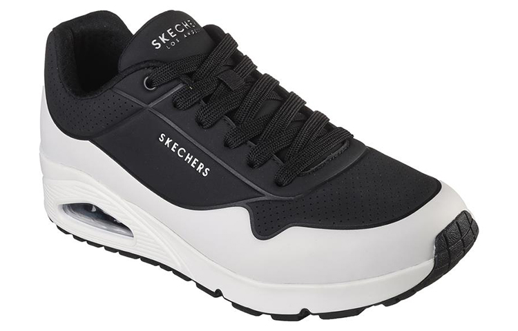 Skechers Uno Low 'Black White' 圖 3