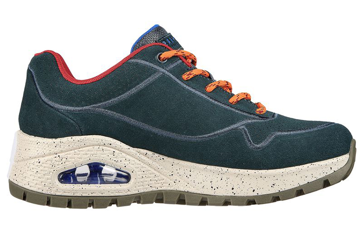 Order Skechers Uno Rugged - Earthy Vibes 耐磨防滑 低帮休閒跑步鞋 海軍藍