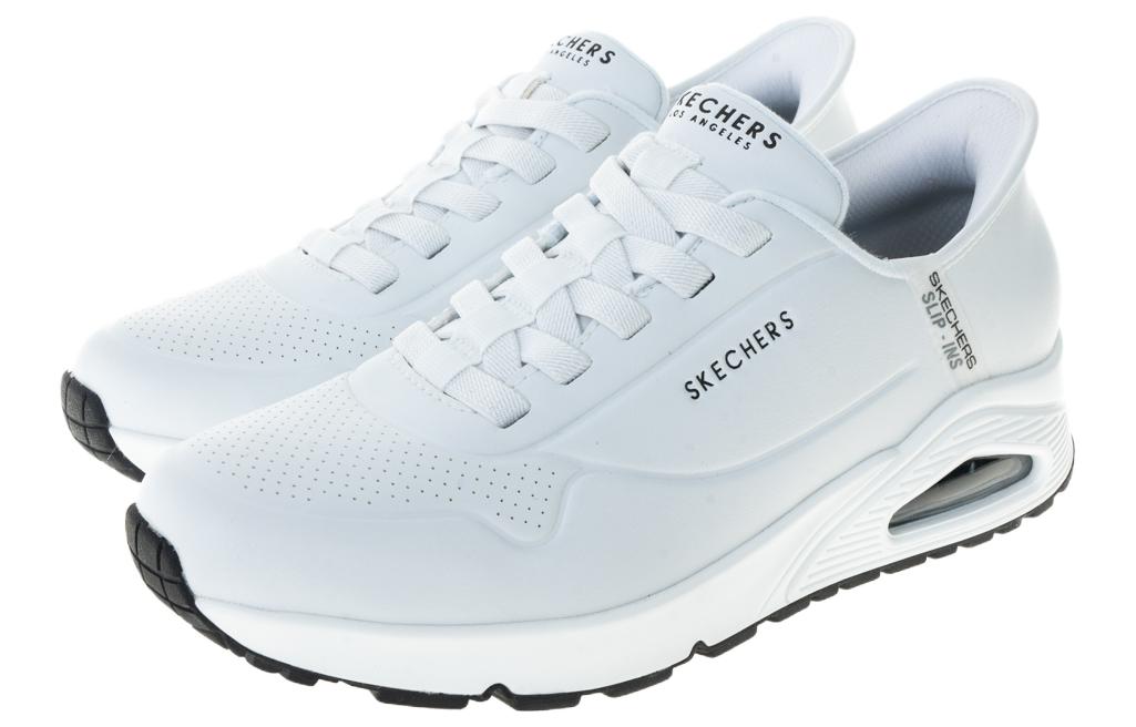Lookbook Skechers UNO SLIP-INS ''Durable Respirant'' 183005-WHT